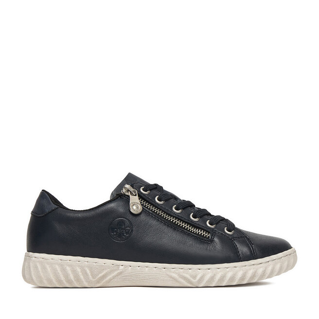 Sneakersy Rieker N0900-14 Granatowy - kobiece