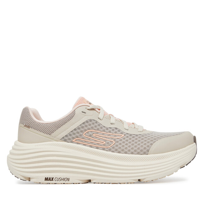 Buty do biegania Skechers Max Cushioning Endeavour 129470/NAT Beżowy - kobiece