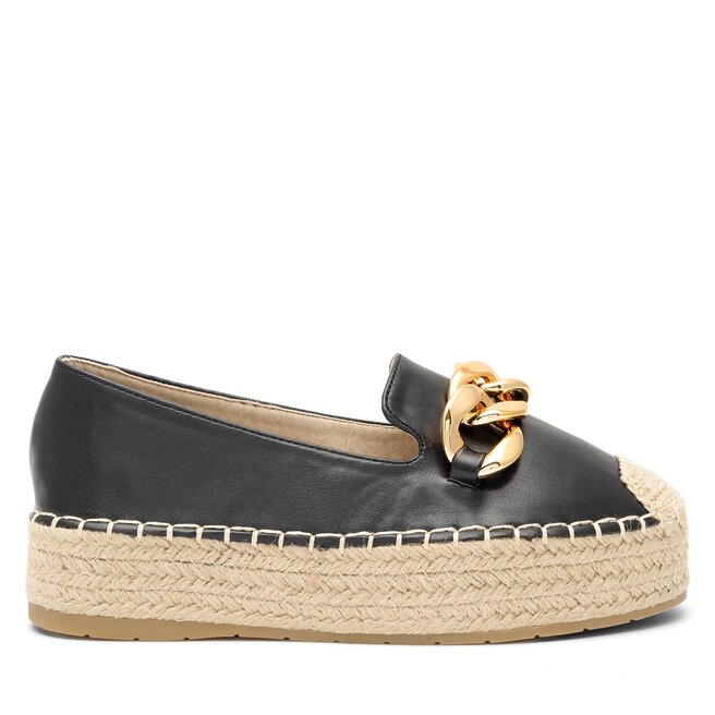 Espadryle DeeZee WSS20375-27 Czarny - kobiece