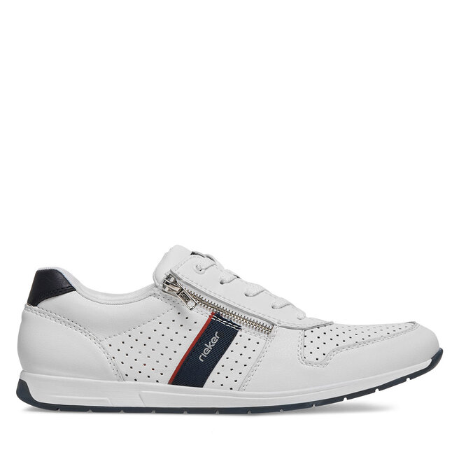 Sneakersy Rieker 11929-80 Biały - męskie