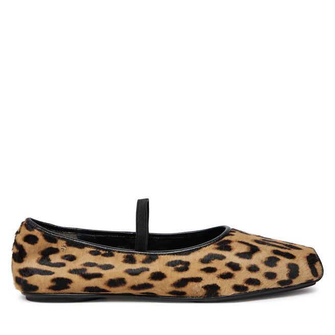 Baleriny Tory Burch Runway Ballet 165476 Brązowy -