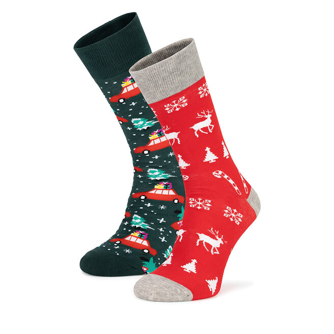 Skarpety długie Lasocki 2MB-004-AW24 (2-pack) Kolorowy - męskie