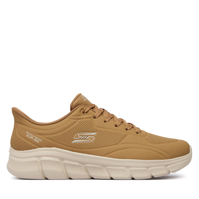 Sneakersy Skechers Bobs B Flex 118116 Brązowy jasny - męskie