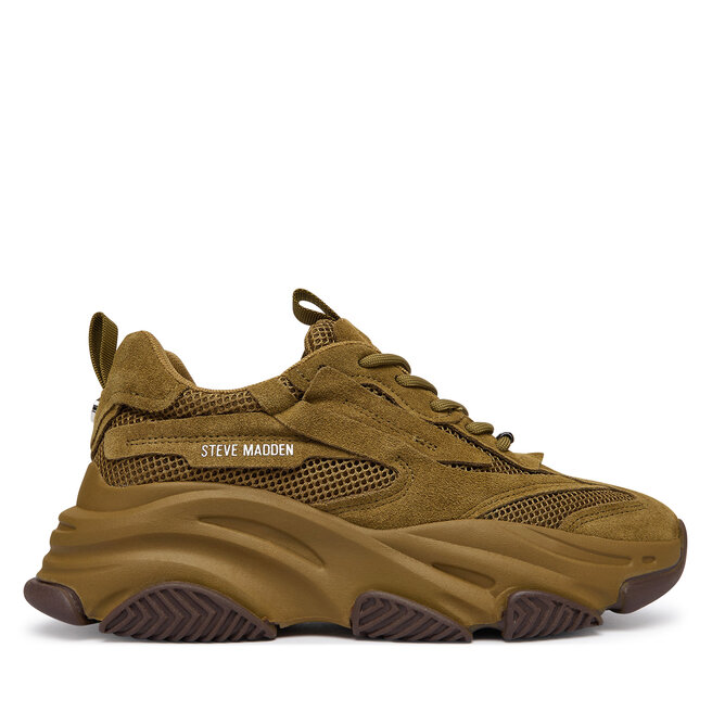 Sneakersy Steve Madden Possession-E 11004652 Khaki - kobiece