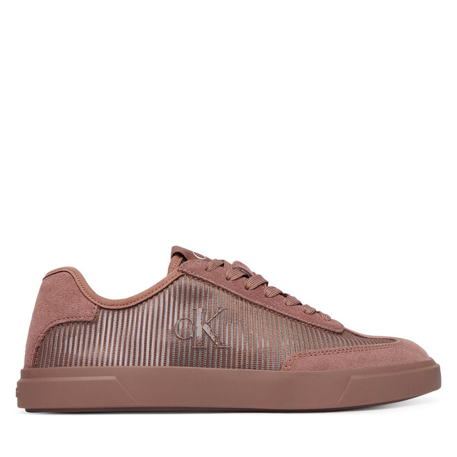 Sneakersy Calvin Klein Low Pro Cupsole Wt Striped Ny HW0HW03270 Różowy - kobiece