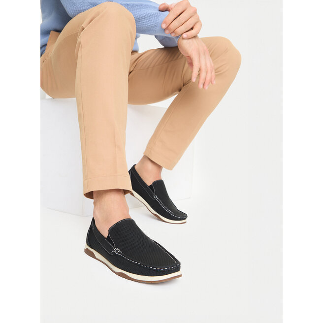 Mokasyny Nautica CEO-TITO-01 Czarny -