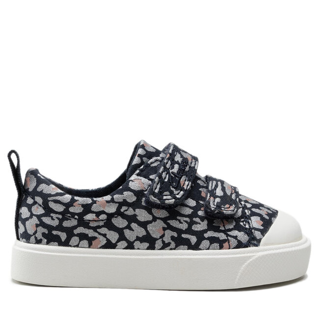 Trampki Clarks City Bright T. 261652036 Granatowy - dziewczęce