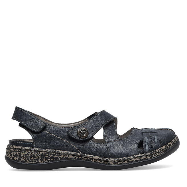 Sandały Rieker 46377-14 Niebieski - kobiece