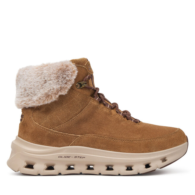 Śniegowce Skechers Glide-Step Pro Boot 168293/CSNT Brązowy - kobiece