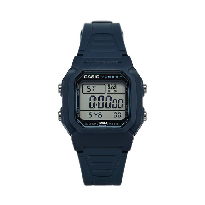 Zegarek Casio Digital W-800H-2AVES Granatowy -