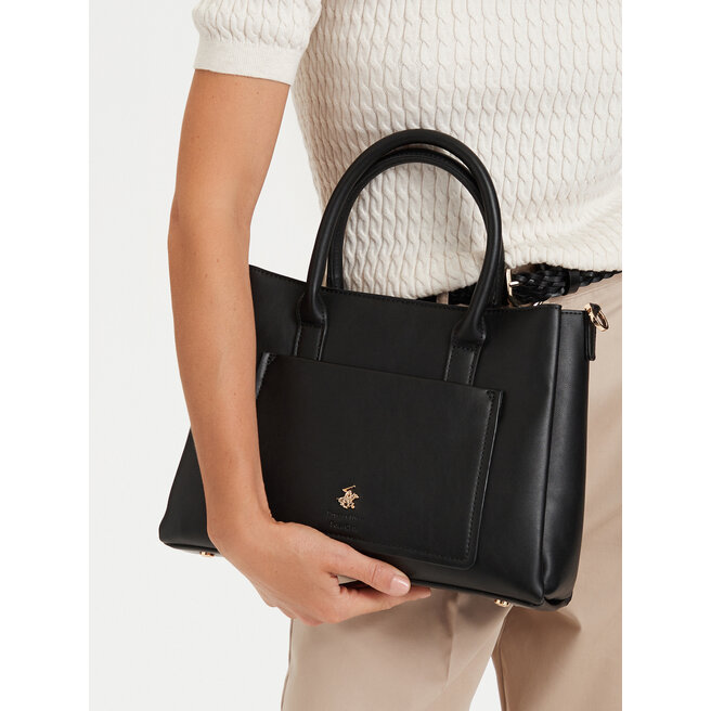 Torebka Beverly Hills Polo Club CEO-BHPC-C-021-10 Czarny -