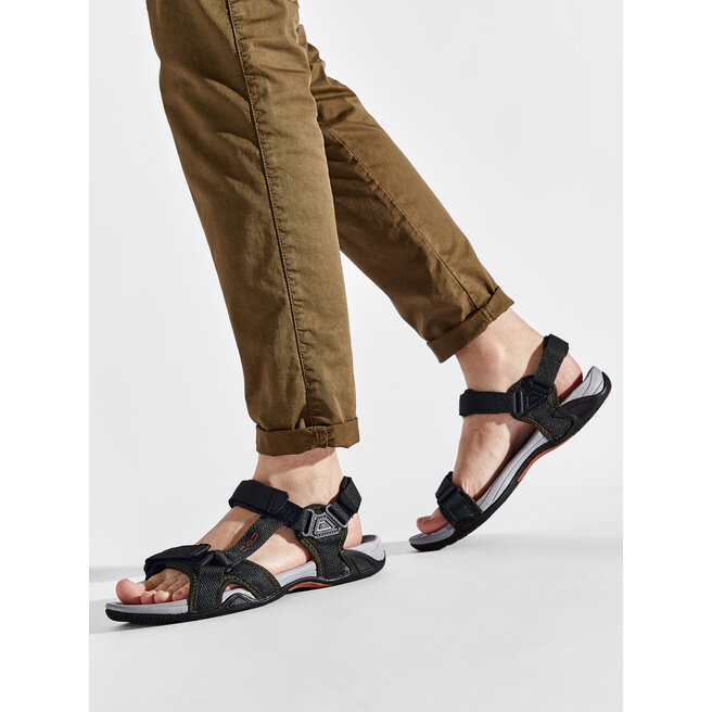 Sandały CMP Hamal Hiking Sandal 38Q9957 Czarny - męskie