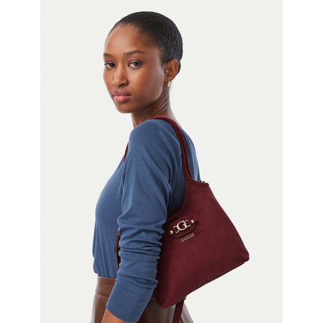 Torebka Guess Samantha Mini HWSG23 13750 Bordowy -