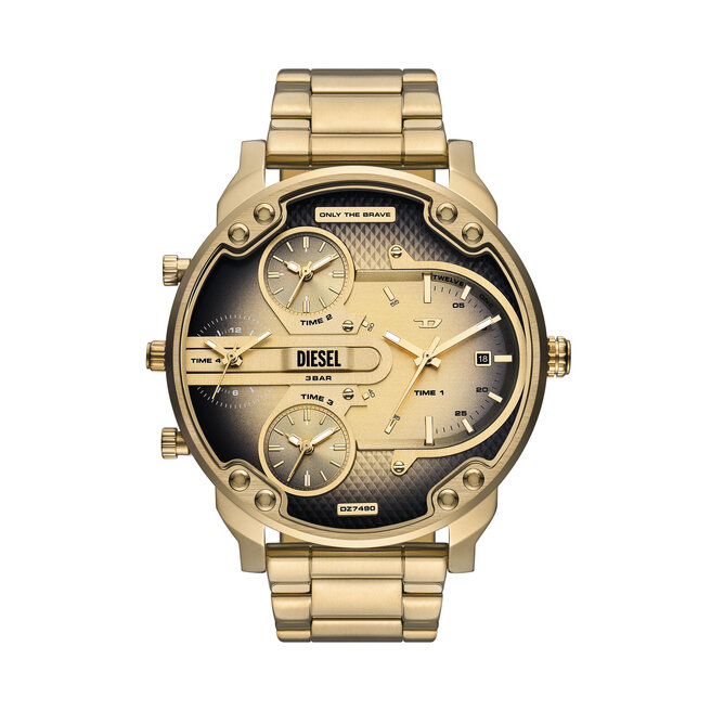 Zegarek Diesel Mr. Daddy Slim DZ7490 Złoty -
