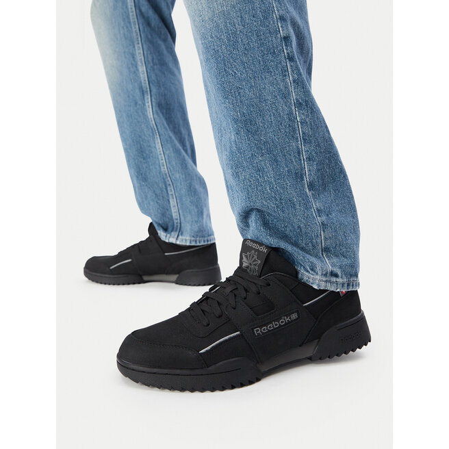 Sneakersy Reebok EOSS-WORKOUT PLUS RIPPLE 100260966 Czarny - męskie
