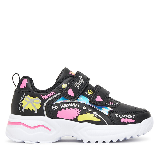 Sneakersy Primigi AVANT-8975511 Czarny - dziewczęce