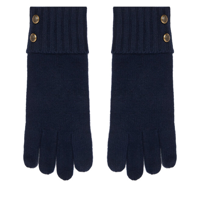 Rękawiczki LAUREN RALPH LAUREN 454P04468005 Granatowy - kobiece