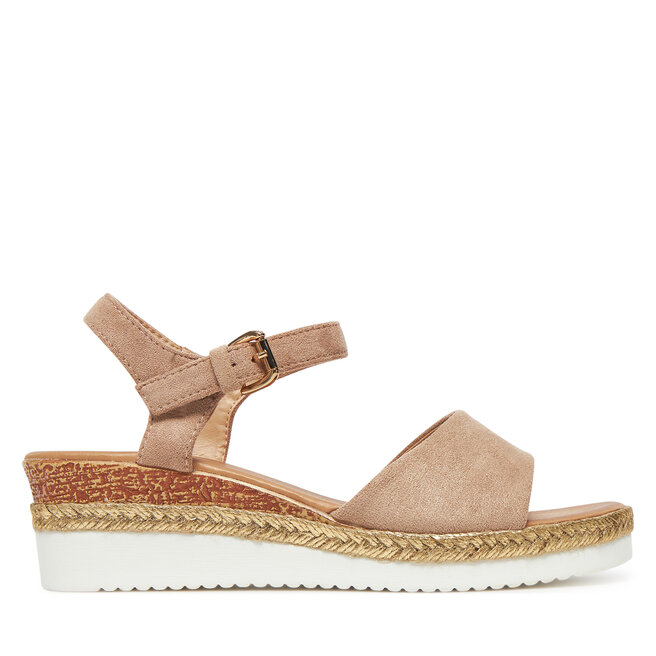 Espadryle Clara Barson WS2189-15 Beżowy - kobiece