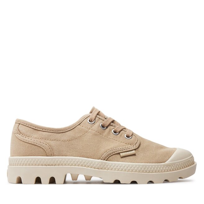 Trampki Palladium Pampa Oxford 92351-298-M Beżowy - kobiece