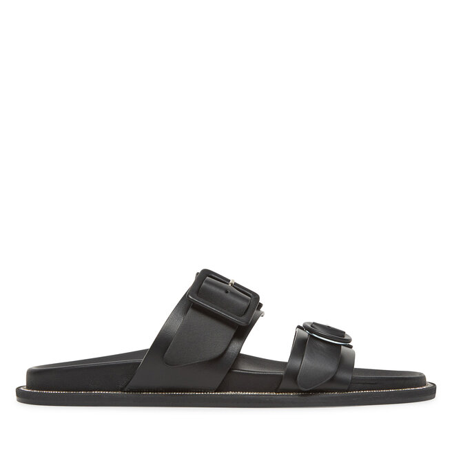 Klapki Pollini SA28172C0MTCS000 Czarny -