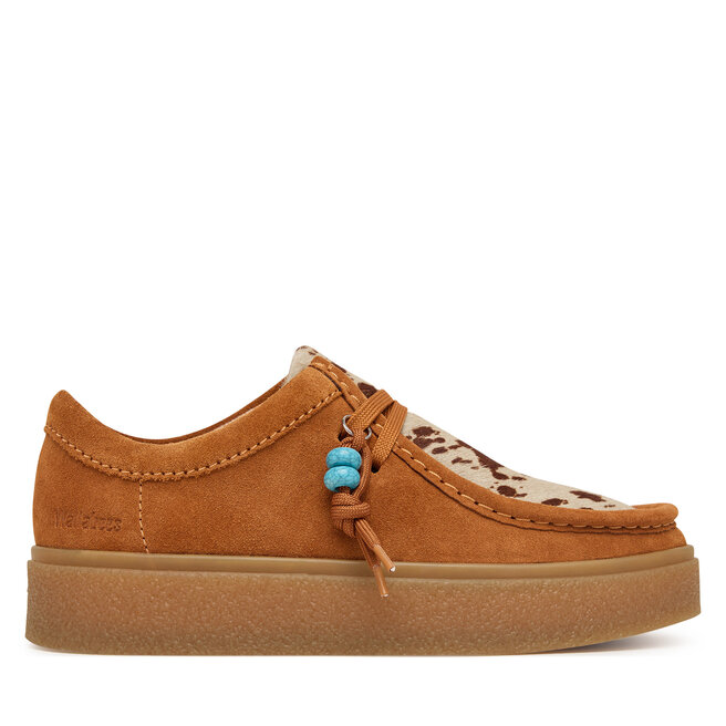 Półbuty Clarks Boxbee Walla. 26329295 Brązowy - kobiece