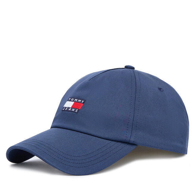 Czapka z daszkiem Tommy Jeans Tjm Heritage Core Cap AM0AM12933 Granatowy -