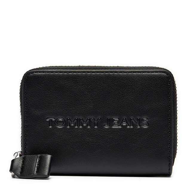 Portfel Tommy Jeans Tjw Ess Must Small Za AW0AW16387 Czarny -