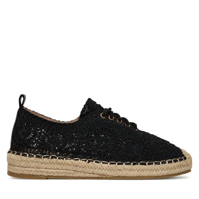 Espadryle DeeZee 3H33549-1 Czarny - kobiece