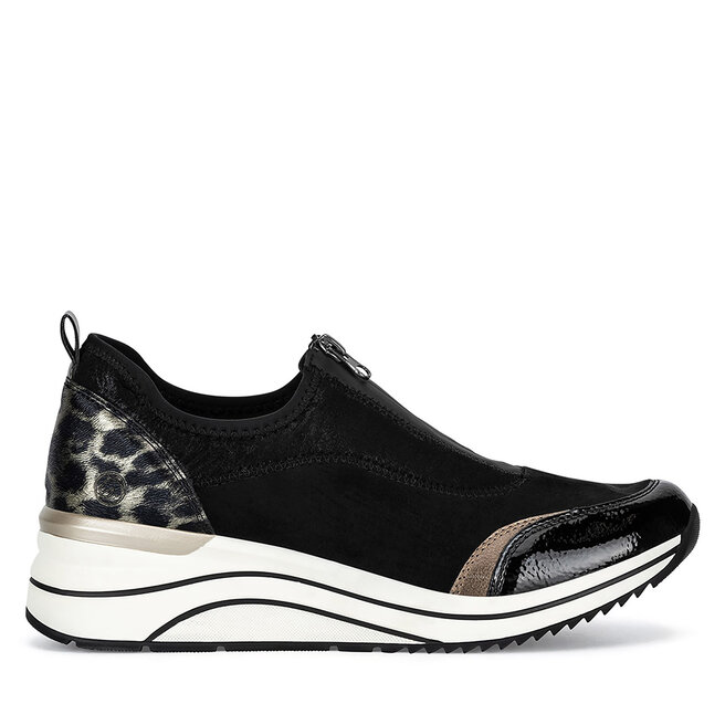 Sneakersy Remonte D0T08-02 Czarny - kobiece