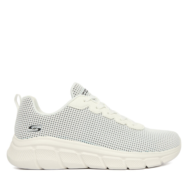 Sneakersy Skechers Bobs B Flex-Visionary Essence 117346/W Biały - kobiece