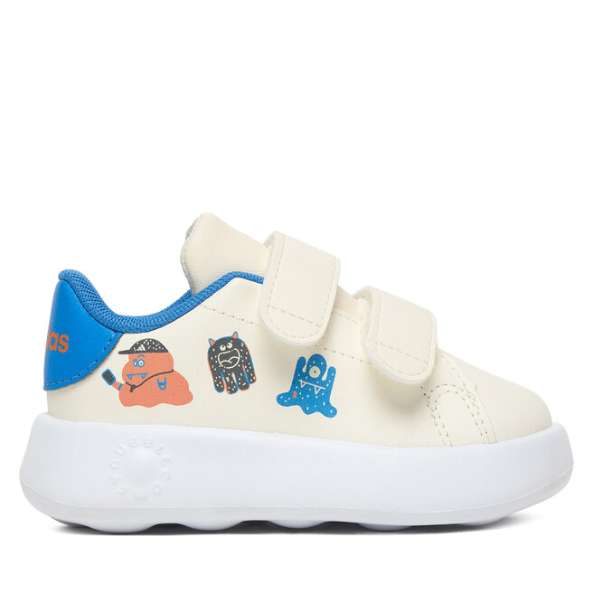 Sneakersy adidas Advantage Cf I KI0740 Kremowy - dziewczęce