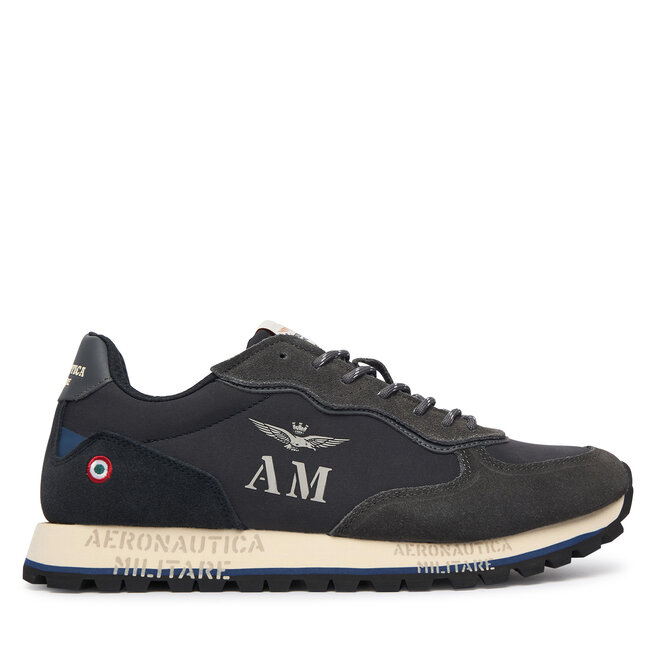 Sneakersy Aeronautica Militare 262SC0320UPL00313 Granatowy - męskie