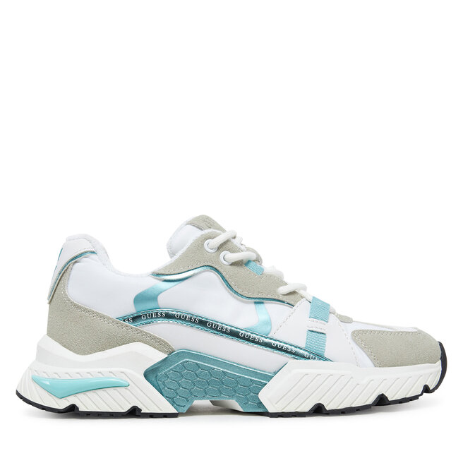 Sneakersy Guess FLJCAR ELE12 Niebieski - kobiece