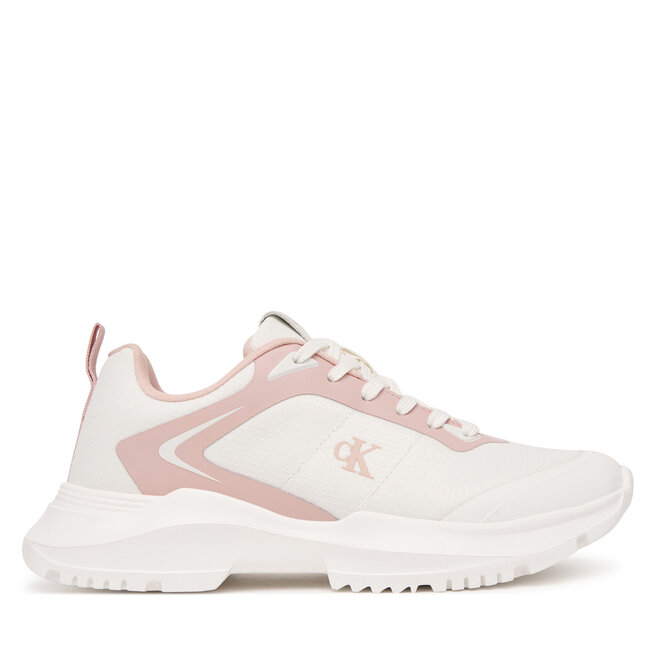 Sneakersy Calvin Klein Low Cut Lace-Up V3A9-83233-1844 D Biały - dziewczęce