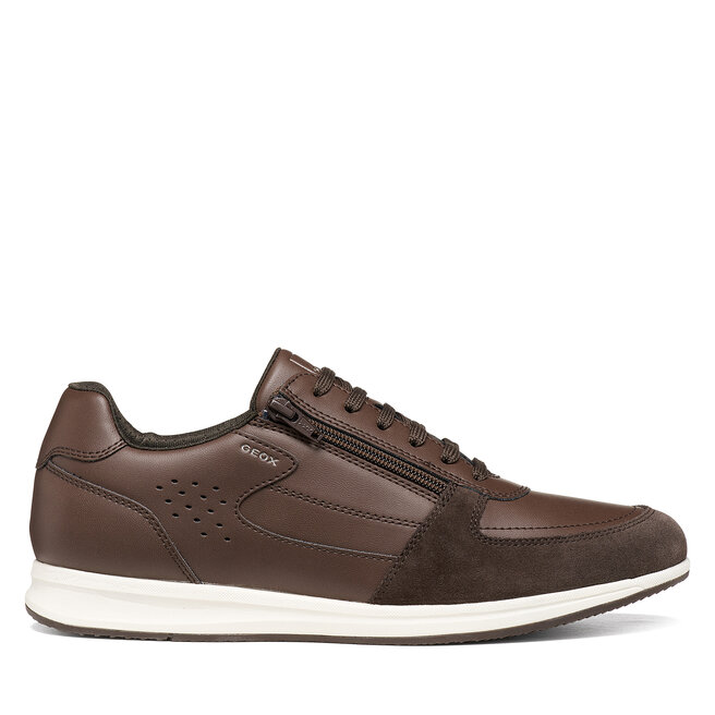 Sneakersy Geox U Avery U65H5A 0BC22 C6005 Brązowy ciemny - męskie