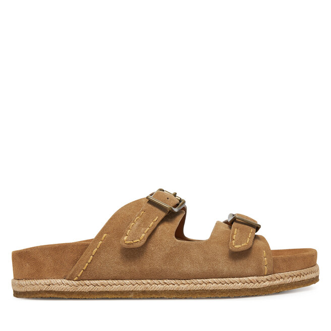 Klapki Polo Ralph Lauren Turbach 803916776003 Brązowy -