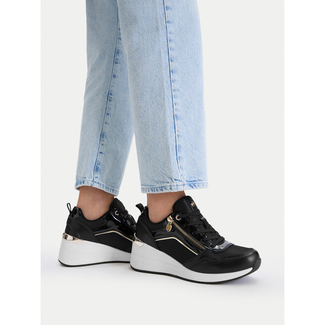 Sneakersy Nine West CEO-AMINA-02 Czarny - kobiece