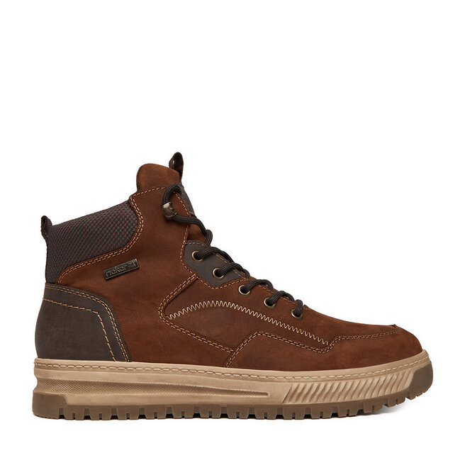 Sneakersy Rieker CEO-38554-22 Brązowy - męskie