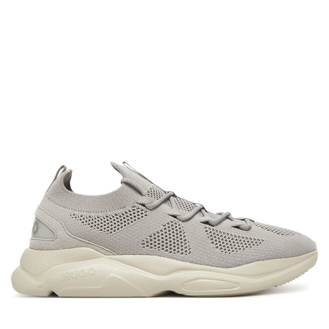 Sneakersy HUGO Leon 50553232 Szary - męskie