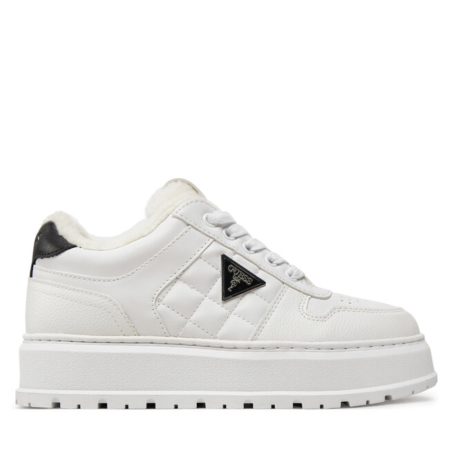 Sneakersy Guess Terria2 FLFTRR ELE12 Biały - kobiece