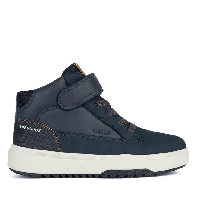 Sneakersy Geox J Bunshee Boy B Abx J16FMA 0ME32 C0045 D Granatowy - chłopięce