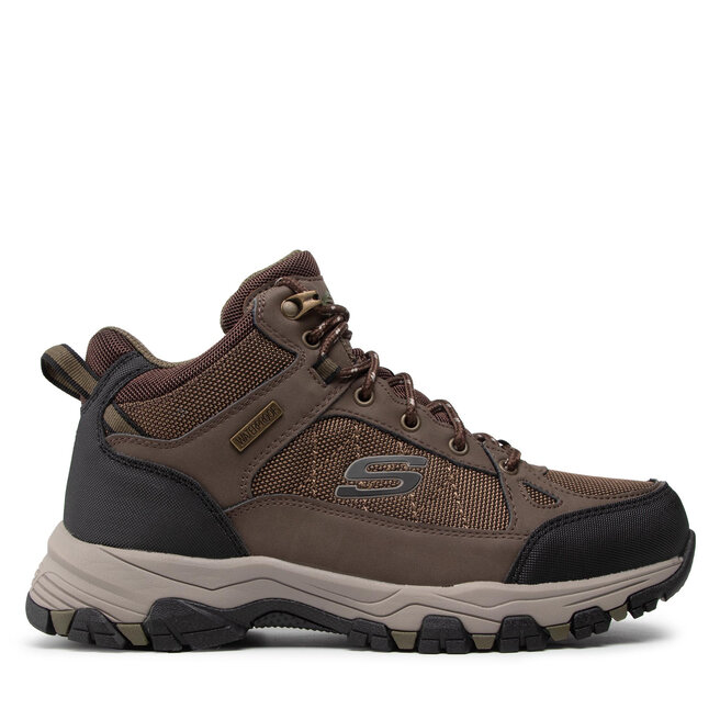 Trapery Skechers Melano 204477/CHOC Brązowy - męskie