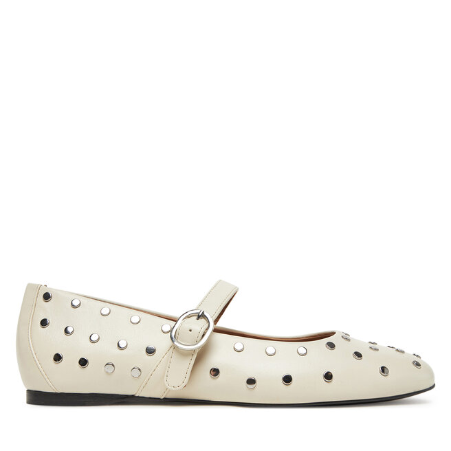 Baleriny Tamaris Newd By Tamaris 1-22106-44 Biały -