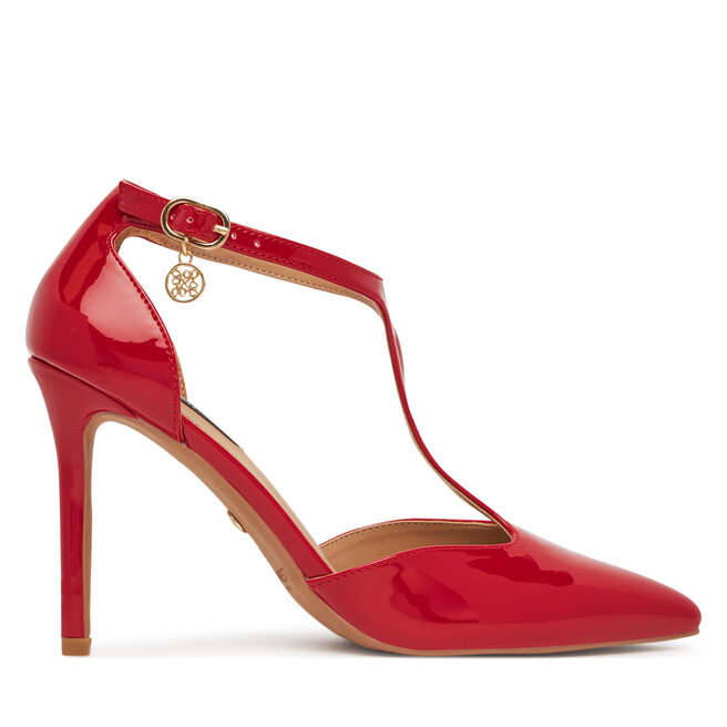 Szpilki Nine West WS21582-01 Czerwony - kobiece
