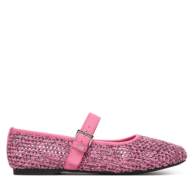 Baleriny Tommy Jeans Tjw Knitted Ballerina EN0EN03030 Różowy -