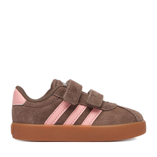 Sneakersy adidas C-VL COURT 3.0 CF I KK4584 Brązowy - dziewczęce