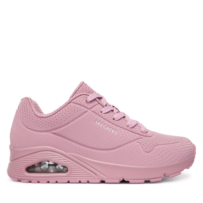 Sneakersy Skechers Uno 177861/MVE Różowy - kobiece