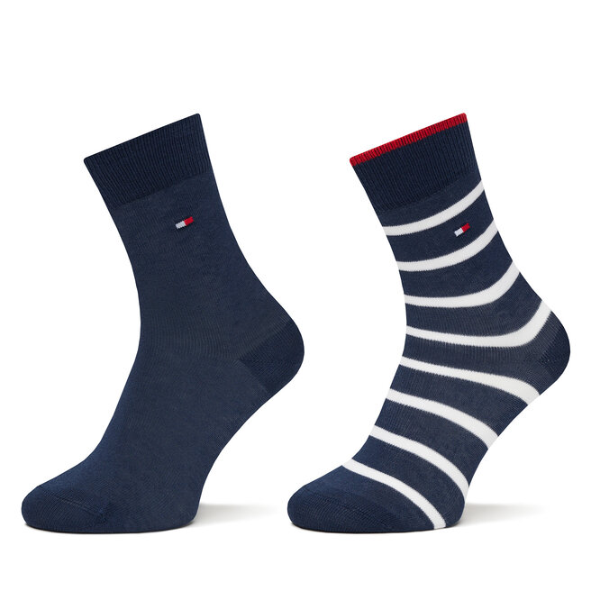 Skarpety długie Tommy Hilfiger 701229939 Granatowy - dziecięce