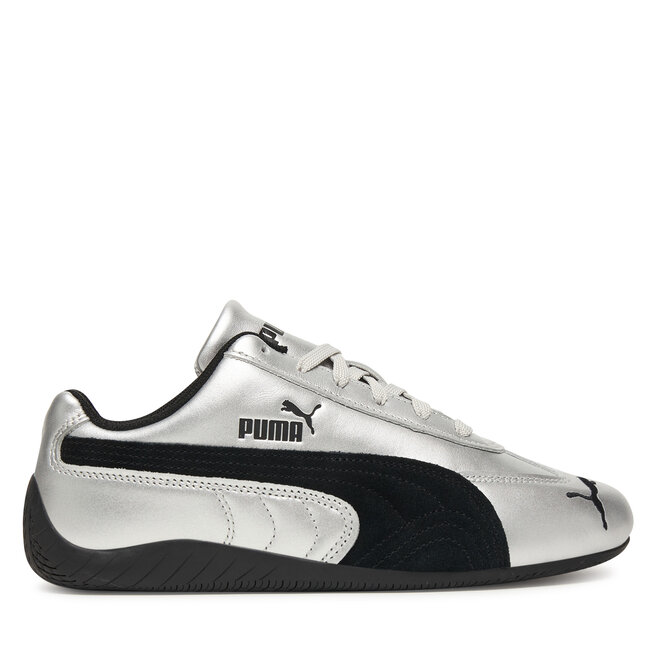 Sneakersy Puma Speedcat Metallic 403689 01 W Srebrny - kobiece