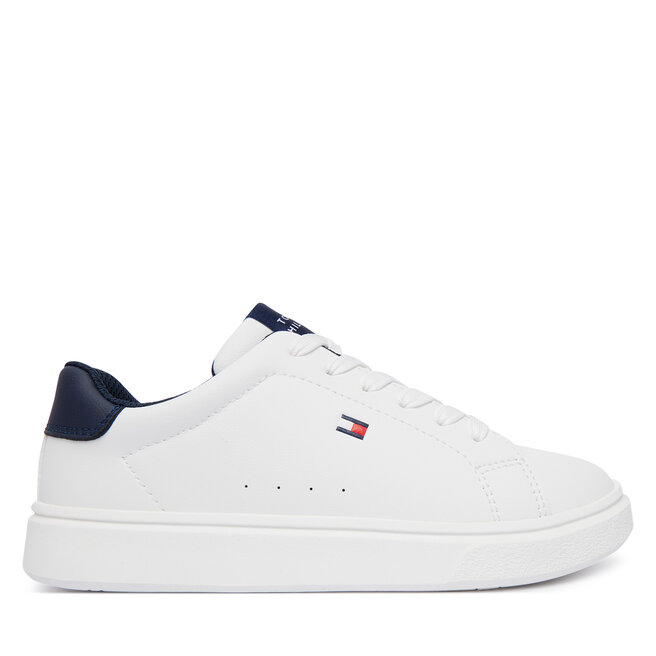 Sneakersy Tommy Hilfiger T3X9-35233-1355X336 S Biały - chłopięce